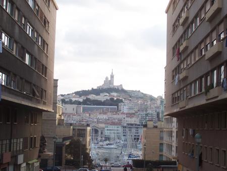 notre dame depuis le panier